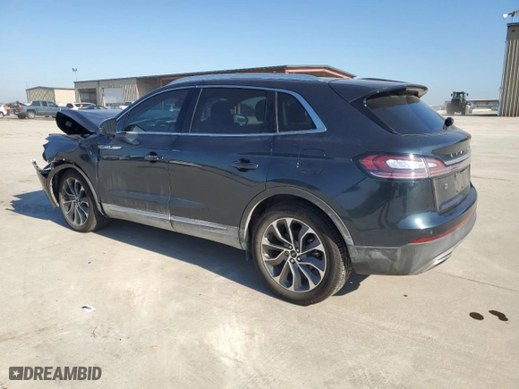 2023 Lincoln Nautilus Reserve with VIN 2LMPJ6K92PBL03705, listed as a Copart auction lot 86205344 with 0 mi miles and Salvage Title. Bid and sale history available at carsss.com. Image 2.