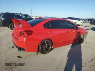 2015 Subaru WRX STI with VIN JF1VA2P62F9823094, listed as a Copart auction lot 43390715 with 127,043 mi miles and Salvage Title. Bid and sale history available at DreamBid. Image 3.