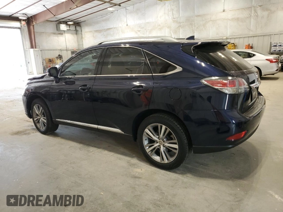 2015 Lexus RX 350 with VIN 2T2BK1BA7FC279939, listed as a Copart auction lot 60571385 with 154,213 mi miles and Non repairable. Bid and sale history available at DreamBid. Image 2.