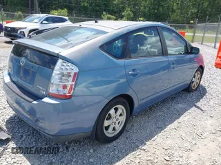 2007 Toyota Prius with VIN JTDKB20U377558458, listed as a IAAI auction lot 42121811 with 1 mi miles. Bid and sale history available at carsss.com. Image 4.