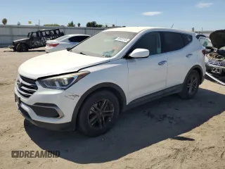 2018 Hyundai Santa Fe 2.4L with VIN 5XYZT3LB3JG511890, listed as a Copart auction lot 65801515 with 127,484 mi miles and Clean title. Bid and sale history available at DreamBid. Image 1.