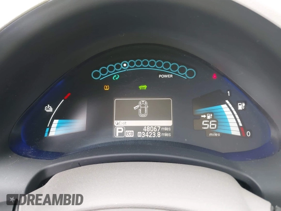 2017 Nissan LEAF SV with VIN 1N4BZ0CP7HC307107, listed as a IAAI auction lot 42131293 with 48,067 mi miles and . Bid and sale history available at DreamBid. Image 7.
