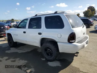 1999 Dodge Durango z VIN 1B4HS28Z5XF638406, wystawiony jako Copart lot #43786395 z przebiegiem 156 013 mil mil oraz Czysty tytuł • Clean title. Historia ofert i sprzedaży dostępna na DreamBid. Obrazek 2.