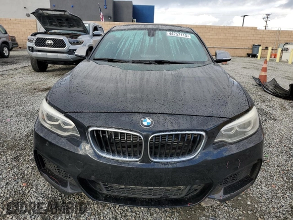 2014 BMW 2 Series M235i with VIN WBA1J7C55EVW84665, listed as a Copart auction lot 44257115 with 111,461 mi miles and Salvage title. Bid and sale history available at DreamBid. Image 5.