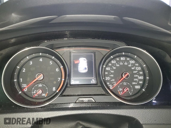 2015 Volkswagen Golf GTI Autobahn w/Performance Pkg with VIN 3VW447AUXFM092608, listed as a Copart auction lot 69382632 with 48,140 mi miles. Bid and sale history available at carsss.com. Image 9.