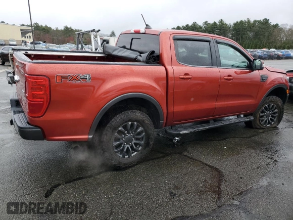 2019 Ford Ranger XL with VIN 1FTER4FH3KLB17556, listed as a Copart auction lot 51968115 with 76,539 mi miles and Salvage Title. Bid and sale history available at DreamBid. Image 3.
