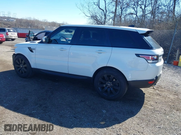 2017 Land Rover Range Rover Sport SE with VIN SALWG2FV4HA141656, listed as a IAAI auction lot 41853298 with 49,457 mi miles and . Bid and sale history available at DreamBid. Image 3.