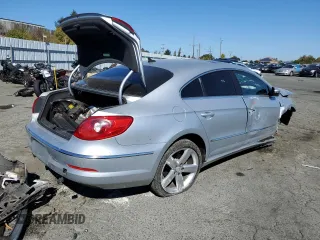 2011 Volkswagen CC Lux Plus with VIN WVWHP7AN8BE731508, listed as a Copart auction lot 76308994 with 119,481 mi miles and Salvage Title. Bid and sale history available at carsss.com. Image 3.