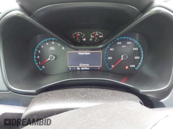 2020 Chevrolet Colorado 4WD Z71 with VIN 1GCGTDEN3L1132444, listed as a IAAI auction lot 41898911 with 65,493 mi miles and . Bid and sale history available at DreamBid. Image 7.