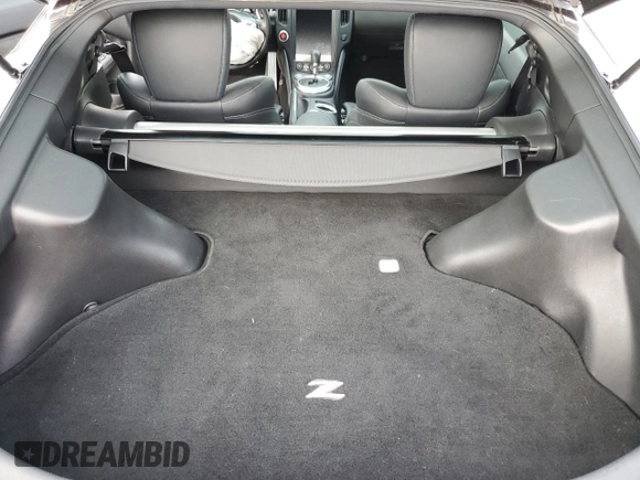 2014 Nissan 370Z Nismo with VIN JN1AZ4EH3EM633305, listed as a Copart auction lot 42846795 with 45,430 mi miles and Salvage Title. Bid and sale history available at DreamBid. Image 10.