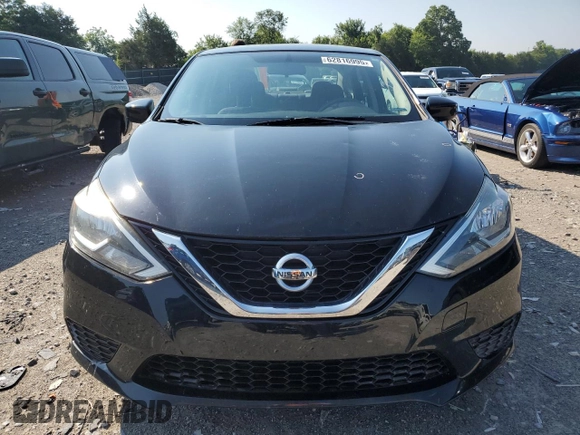 2017 Nissan Sentra S with VIN 3N1AB7AP7HY337823, listed as a Copart auction lot 62816995 with 73,448 mi miles and Salvage title. Bid and sale history available at DreamBid. Image 5.
