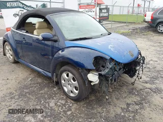 2003 Volkswagen Beetle GLS with VIN 3VWCK21Y23M304968, listed as a IAAI auction lot 42713547 with 115,412 mi miles and . Bid and sale history available at DreamBid. Image 1.