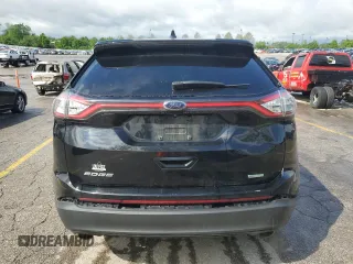 2016 Ford Edge SE with VIN 2FMPK3G98GBB11107, listed as a Copart auction lot 54983135 with 145,036 mi miles and Salvage title. Bid and sale history available at DreamBid. Image 6.