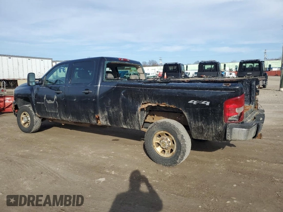 2010 Chevrolet Silverado 3500HD SRW Work Truck with VIN 1GC4KZB64AF108217, listed as a Copart auction lot 45854145 with 288,121 mi miles and Salvage Title. Bid and sale history available at DreamBid. Image 2.