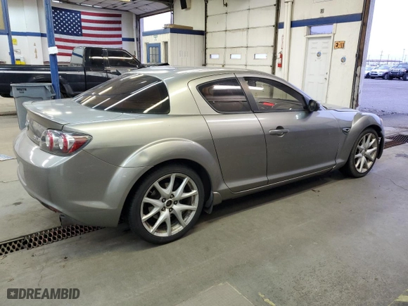 2009 Mazda RX-8 R3 with VIN JM1FE174190402469, listed as a Copart auction lot 87222464 with 122,782 mi miles and Clean Title. Bid and sale history available at carsss.com. Image 3.