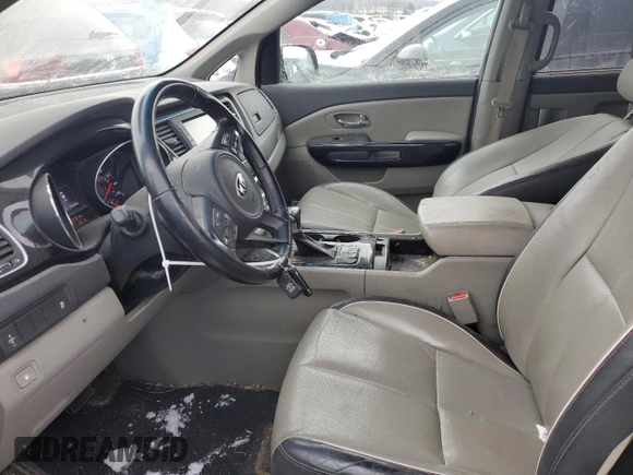 2017 Kia Sedona EX with VIN KNDMC5C18H6334313, listed as a Copart auction lot 86883544 with 153,944 mi miles and Salvage Title. Bid and sale history available at DreamBid. Image 7.