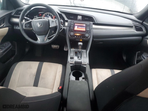 2018 Honda Civic Hatchback Sport with VIN SHHFK7H46JU210365, listed as a Copart auction lot 45705405 with 118,698 mi miles and Salvage Title. Bid and sale history available at carsss.com. Image 8.