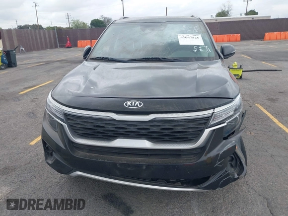 2021 Kia Seltos S with VIN KNDEU2AAXM7146982, listed as a IAAI auction lot 42047526 with 53,024 mi miles and . Bid and sale history available at DreamBid. Image 12.
