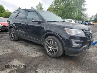 2017 Ford Explorer Sport with VIN 1FM5K8GT6HGE12579, listed as a Copart auction lot 54395055 with 59,955 mi miles and Salvage Title. Bid and sale history available at carsss.com. Image 4.