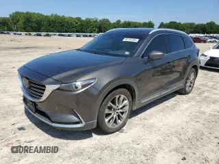 2018 Mazda CX-9 Grand Touring with VIN JM3TCADY1J0212568, listed as a Copart auction lot 60195385 with 151,099 mi miles and Salvage title. Bid and sale history available at DreamBid. Image 1.