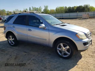 2006 Mercedes-Benz M 350 with VIN 4JGBB86E16A047315, listed as a Copart auction lot 52082345 with 85,411 mi miles and Salvage Title. Bid and sale history available at DreamBid. Image 4.