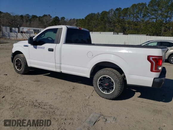 2016 Ford F-150 XL with VIN 1FTMF1C89GKD08483, listed as a Copart auction lot 46861185 with 142,105 mi miles and Clean Title. Bid and sale history available at carsss.com. Image 2.