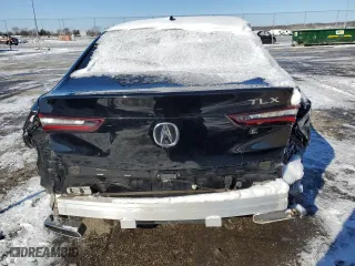 2021 Acura TLX with VIN 19UUB5F35MA012446, listed as a Copart auction lot 45166775 with 63,851 mi miles and Salvage Title. Bid and sale history available at carsss.com. Image 6.