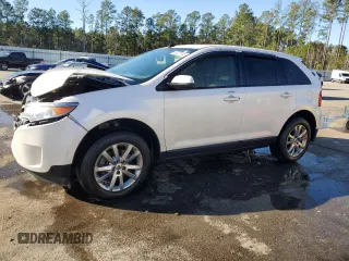 2014 Ford Edge SEL with VIN 2FMDK3JC8EBB23553, listed as a Copart auction lot 88727845 with 155,440 mi miles and Salvage Title. Bid and sale history available at carsss.com. Image 1.