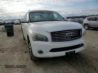 2013 Infiniti QX56 with VIN JN8AZ2NEXD9040540, listed as a Copart auction lot 47541055 with 187,686 mi miles and Salvage Title. Bid and sale history available at carsss.com. Image 11.