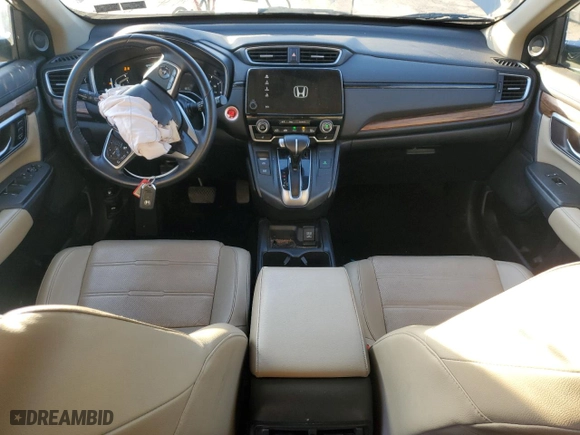 2017 Honda CR-V EX-L with VIN 5J6RW2H85HL048268, listed as a Copart auction lot 52101865 with 91,779 mi miles and Salvage Title. Bid and sale history available at carsss.com. Image 8.