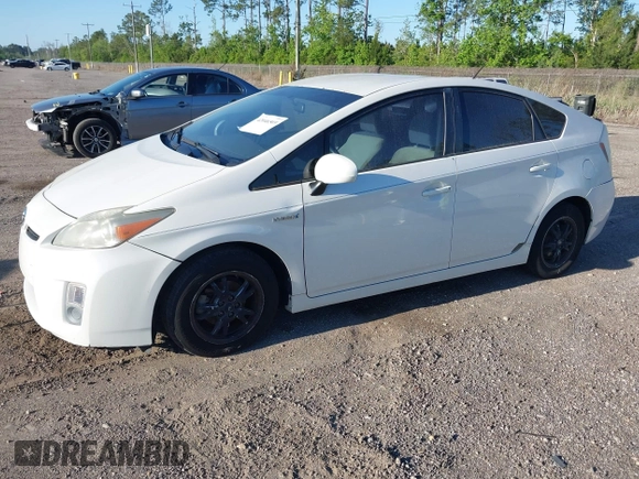 2010 Toyota Prius II with VIN JTDKN3DU6A0240907, listed as a IAAI auction lot 42046569 with 248,043 mi miles and . Bid and sale history available at DreamBid. Image 2.