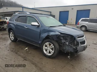 2011 Chevrolet Equinox LTZ with VIN 2CNFLGEC6B6451761, listed as a Copart auction lot 47014225 with 122,911 mi miles and Salvage Title. Bid and sale history available at carsss.com. Image 4.