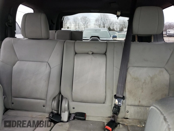 2015 Honda Pilot LX with VIN 5FNYF4H25FB066830, listed as a Copart auction lot 53032695 with 123,208 mi miles and Clean Title. Bid and sale history available at DreamBid. Image 10.