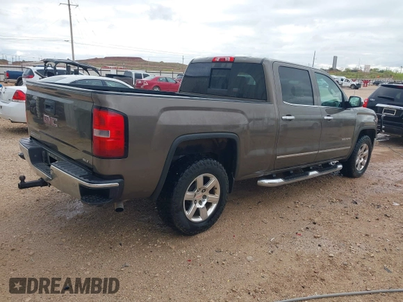 2015 GMC Sierra 1500 SLT with VIN 3GTU2VEC9FG173158, listed as a IAAI auction lot 41934631 with 207,226 mi miles and . Bid and sale history available at DreamBid. Image 4.