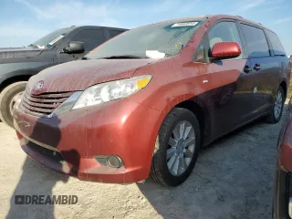 2016 Toyota Sienna LE with VIN 5TDJK3DC4GS138362, listed as a Copart auction lot 74980834 with 0 mi miles and Non Repairable. Bid and sale history available at carsss.com. Image 1.