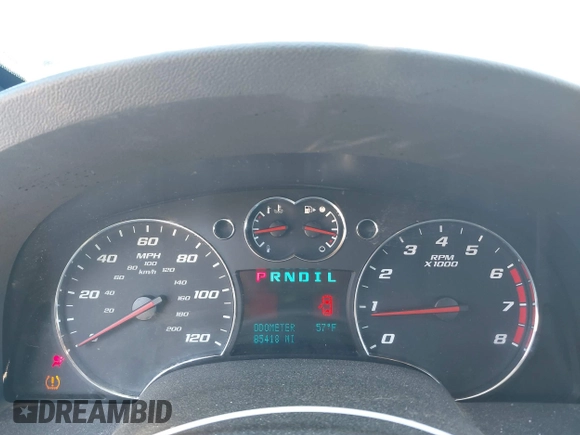 2007 Chevrolet Equinox LT with VIN 2CNDL73F876092019, listed as a IAAI auction lot 41882438 with 85,418 mi miles. Bid and sale history available at carsss.com. Image 7.