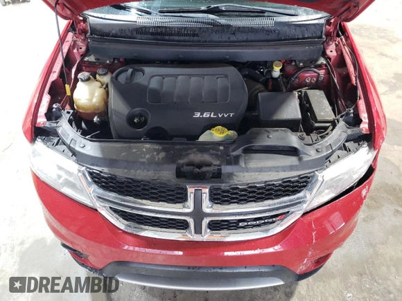 2015 Dodge Journey SXT with VIN 3C4PDDBG7FT633109, listed as a Copart auction lot 51609835 with 102,863 mi miles and Salvage title. Bid and sale history available at DreamBid. Image 12.