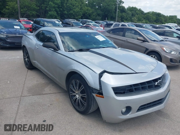 2012 Chevrolet Camaro 1LT with VIN 2G1FB1E32C9204069, listed as a IAAI auction lot 42577529 with 168,636 mi miles and . Bid and sale history available at DreamBid. Image 1.