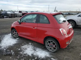 2012 FIAT 500 Sport with VIN 3C3CFFBR8CT123504, listed as a Copart auction lot 42262965 with 137,447 mi miles and Clean title. Bid and sale history available at DreamBid. Image 2.