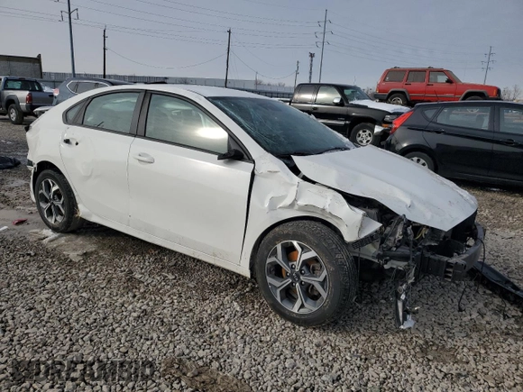 2019 Kia Forte LXS with VIN 3KPF24AD7KE074104, listed as a Copart auction lot 46085405 with 119,693 mi miles and Salvage Title. Bid and sale history available at DreamBid. Image 4.