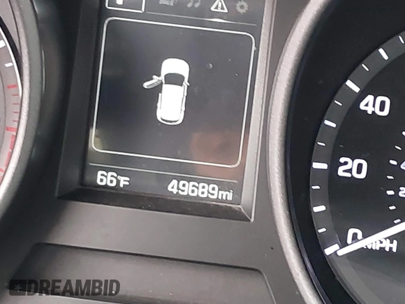 2018 Hyundai Santa Fe 2.4L with VIN 5NMZT3LB8JH076788, listed as a IAAI auction lot 42421969 with 49,689 mi miles and . Bid and sale history available at DreamBid. Image 16.