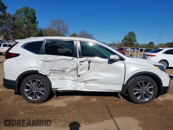 2021 Honda CR-V Touring with VIN 7FARW1H99ME012061, listed as a IAAI auction lot 41168036 with 36,886 mi miles. Bid and sale history available at carsss.com. Image 6.