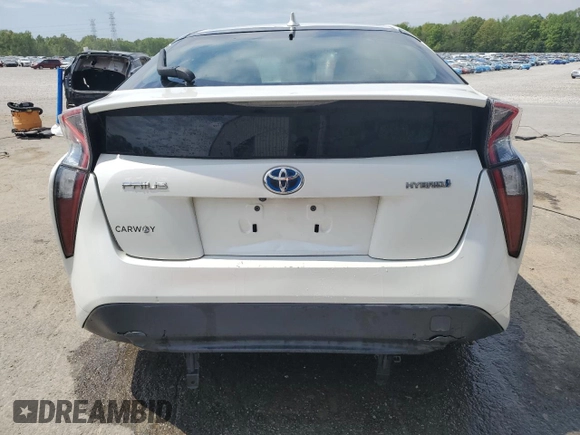 2016 Toyota Prius Four with VIN JTDKARFU8G3000874, listed as a Copart auction lot 53279885 with 272,359 mi miles and Salvage Title. Bid and sale history available at DreamBid. Image 6.