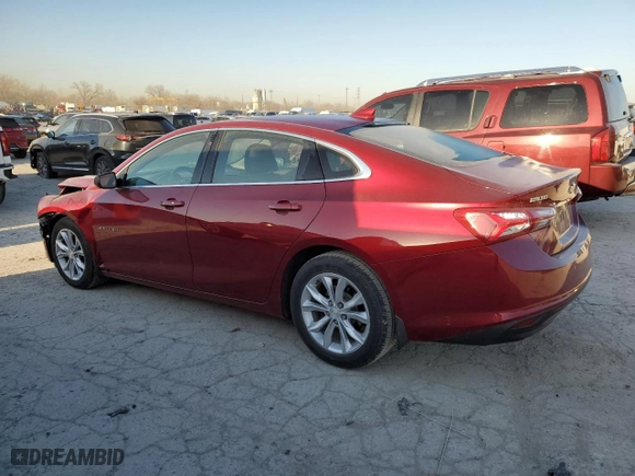 2019 Chevrolet Malibu LT with VIN 1G1ZD5ST7KF173541, listed as a Copart auction lot 48602015 with 56,124 mi miles and Salvage Title. Bid and sale history available at carsss.com. Image 2.