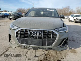 2019 Audi Q3 S line Premium Plus with VIN WA1EECF36K1070457, listed as a Copart auction lot 85830154 with 53,075 mi miles and Salvage Title. Bid and sale history available at carsss.com. Image 5.