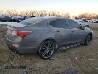 2018 Acura TLX w/A-SPEC Pkg with VIN 19UUB3F64JA003389, listed as a Copart auction lot 42590395 with 151,930 mi miles and Salvage Title. Bid and sale history available at carsss.com. Image 3.