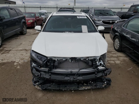 2025 Toyota Camry LE with VIN 4T1DAACK4SU063482, listed as a Copart auction lot 48110135 with 9,175 mi miles and Salvage Title. Bid and sale history available at carsss.com. Image 5.