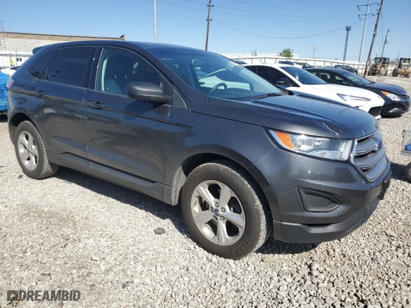 2018 Ford Edge SE with VIN 2FMPK3G97JBB78322, listed as a Copart auction lot 53257585 with 123,426 mi miles and Salvage Title. Bid and sale history available at carsss.com. Image 4.