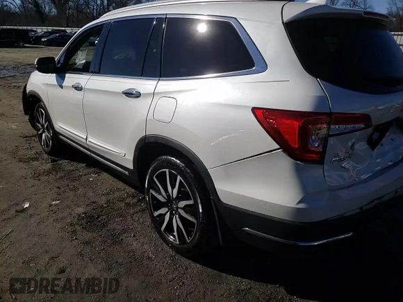 2021 Honda Pilot Touring 8-Passenger with VIN 5FNYF5H94MB001855, listed as a Copart auction lot 87891185 with 55,097 mi miles and Salvage Title. Bid and sale history available at DreamBid. Image 13.