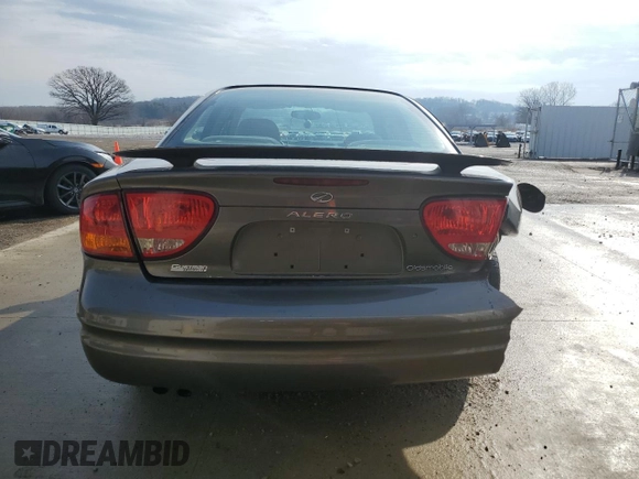 2001 Oldsmobile Alero GL2 with VIN 1G3NL52E01C280828, listed as a Copart auction lot 50964135 with 89,533 mi miles and Non Repairable. Bid and sale history available at DreamBid. Image 6.